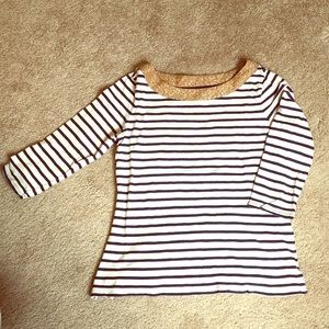 Banana Republic 3/4 length shirt